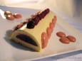 B�che chocolat blanc framboise