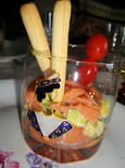 Verrine au saumon