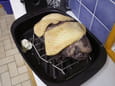 Cuissot de sanglier aux pommes de terre et c�pes