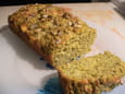 Cake fondant au pesto et au gouda