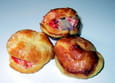 Choux aux rillettes de saumon