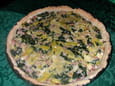 Tarte aux l�gumes et aux lardons
