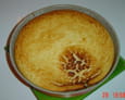 Clafoutis exotique au lait de coco