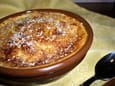 Gratin � la noix de coco et aux raisins secs
