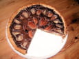 Tarte poires-chocolat l�g�re