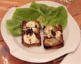 Tartine au ch�vre
