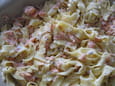 Tagliatelles au saumon fum�