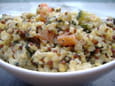 Quinoa cr�meux � la ricotta, comme un risotto
