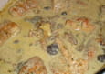 Poulet aux morilles