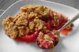 Crumble aux fruits rouges