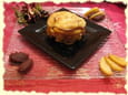 Mille-feuille d andouille aux deux pommes