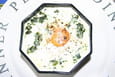 Oeuf cocotte aux c�pes