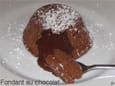 Moelleux au chocolat