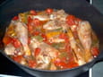 Poulet basquaise