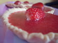 Tarte aux fraises l�g�re