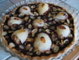 Tarte poire chocolat