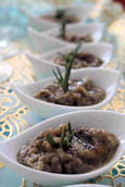 Caviar d aubergine au miel et au romarin