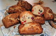Mini cakes aux fruits confits