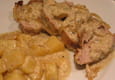 Filet mignon au cidre et aux pommes