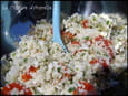 Taboul� de chou-fleur cru aux deux tomates