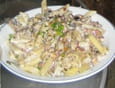 P�tes aux champignons et � la cr�me