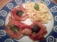 Saltimbocca de dinde au martini