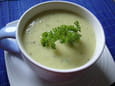 Cr�me de courgette au curry