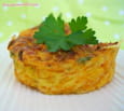 Flan � la carotte et persil