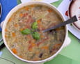 Soupe d �peautre au pistou