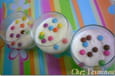 Cr�me coco glace et Smarties