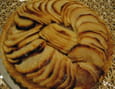 Tarte aux m�res des bois et aux pommes
