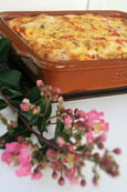Clafoutis de l�gumes au ch�vre