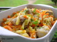 Saut� de porc aux petits l�gumes
