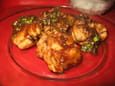 Cuisse de poulet � l orange et � la menthe
