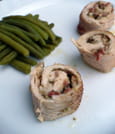 Rouleaux de dinde � la sauge et au ch�vre frais
