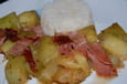 Wok  aux courgettes
