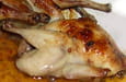 Cailles au miel