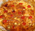 Quiche courgette-fromage