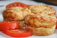 Petits flans de courgettes
