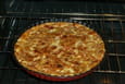 Quiche sans p�te � la tomate et � la mozzarella