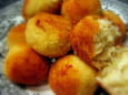 Arancini (croquettes de riz � la mozzarella)
