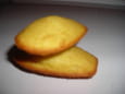 Madeleines au citron