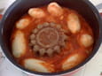 G�teau de foie de volaille et ses quenelles