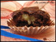 Muffins au chocolat coeur lemon curd