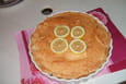 Tarte au citron meringu�e et biscuit�e