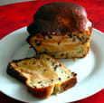 Cake aux pommes et gru� de cacao
