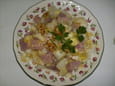 Salade d envives au jambon et aux noix