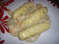 Quenelles � la sauce crevettes