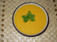 Velout� de carottes au lait de coco