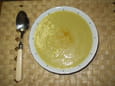 Velout� de courgettes